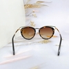 Mắt Kính Thời Trang Nữ - Kính Dior Nữ Màu Nâu Hổ Phách Gọng Kim Loại Cao Cấp 2743
