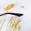 Mắt Kính Thời Trang Nữ - Kính Dior Nữ Màu Nâu Hổ Phách Gọng Kim Loại Cao Cấp 2743