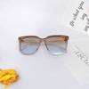Mắt Kính Thời Trang Nữ - Kính Dior Nữ Màu Ombre Trà Xanh Tròng Polarized 9915