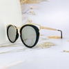 Mắt Kính Thời Trang Nữ - Kính Dior Nữ Tráng Gương Bạc Gọng Kim Loại Cao Cấp Mã 2743