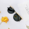 Mắt Kính Thời Trang Nữ - Kính Dior Nữ Tráng Gương Bạc Gọng Kim Loại Cao Cấp Mã 2743