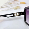 Mắt Kính Thời Trang Nữ - Kính Dior Nữ Vuông Đen Khói Tràn Viền Cao Cấp D77-703