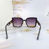 Mắt Kính Thời Trang Nữ - Kính Dior Nữ Vuông Đen Khói Tràn Viền Cao Cấp D77-703