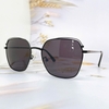 Mắt Kính Thời Trang Nữ - Kính Dior Nữ Vuông Viền Kim Loại Màu Đen Tròng Polarized B80-148