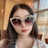 Mắt Kính Thời Trang Nữ - Kính Fendi Mắt Mèo Màu Xám Grey Tròng Khói Cao Cấp 2371