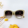 Mắt Kính Thời Trang Nữ - Kính Fendi Mắt Mèo Màu Xám Grey Tròng Khói Cao Cấp 2371