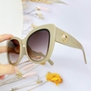 Mắt Kính Thời Trang Nữ - Kính Fendi Mắt Mèo Màu Xám Grey Tròng Khói Cao Cấp 2371
