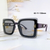 Mắt Kính Thời Trang Nữ - Kính Fendi Nữ Tròng Vuông Khói Tràn Viền Gọng Màu Tím Than Cao Cấp