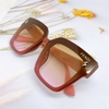 Mắt Kính Thời Trang Nữ - Kính Fendi Nữ Vuông Màu Hồng Mận Cao Cấp Full Box 9930