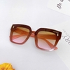 Mắt Kính Thời Trang Nữ - Kính Fendi Nữ Vuông Màu Hồng Mận Cao Cấp Full Box 9930
