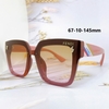 Mắt Kính Thời Trang Nữ - Kính Fendi Nữ Vuông Màu Hồng Mận Cao Cấp Full Box 9930