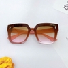 Mắt Kính Thời Trang Nữ - Kính Fendi Nữ Vuông Màu Hồng Mận Cao Cấp Full Box 9930