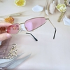 Mắt Kính Thời Trang Nữ - Kính GM Nữ Màu Hồng Baby Cá Tính Gọng Kim Loại