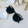 Mắt Kính Thời Trang Nữ - Kính GM Nữ Tròng Bầu Màu Đen 3 Chấm Cao Cấp Mã 5041