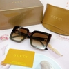 Mắt Kính Thời Trang Nữ - Kính Gucci Nữ Cao Cấp Tròng Vuông Màu Nâu 8932 Fullbox