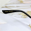 Mắt Kính Thời Trang Nữ - Kính Gucci Nữ Màu Hồng Tròng Bầu Gọng Kim Loại Mã GO0229S
