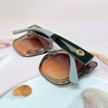 Mắt Kính Thời Trang Nữ - Kính Gucci Nữ Ombre Nâu Trà Cao Cấp Full Box - Mã D77-705