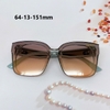 Mắt Kính Thời Trang Nữ - Kính Gucci Nữ Ombre Nâu Trà Cao Cấp Full Box - Mã D77-705