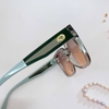Mắt Kính Thời Trang Nữ - Kính Gucci Nữ Ombre Nâu Trà Cao Cấp Full Box - Mã D77-705