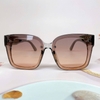 Mắt Kính Thời Trang Nữ - Kính Gucci Nữ Ombre Nâu Trà Cao Cấp Full Box - Mã D77-705