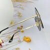 Mắt Kính Thời Trang Nữ - Kính Gucci Nữ Tráng Gương Bạc Tròng Vuông Cao Cấp Mã 2438