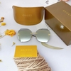 Mắt Kính Thời Trang Nữ - Kính Gucci Nữ Tráng Gương Bạc Tròng Vuông Cao Cấp Mã 2438
