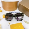 Mắt Kính Thời Trang Nữ - Kính Gucci Nữ Tròng Bầu Đen Cao Cấp Full Box Mã 9327