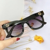 Mắt Kính Thời Trang Nữ - Kính Gucci Nữ Tròng Bầu Đen Cao Cấp Full Box Mã 9327