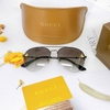 Mắt Kính Thời Trang Nữ - Kính Gucci Nữ Tròng Màu Xám Bầu Cao Cấp Full Box Mã B80-59