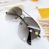 Mắt Kính Thời Trang Nữ - Kính Gucci Nữ Tròng Màu Xám Bầu Cao Cấp Full Box Mã B80-59
