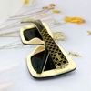 Mắt Kính Thời Trang Nữ - Kính Gucci Nữ Tròng Vuông Đen Gọng Sữa Cao Cấp Mã 6781