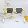 Mắt Kính Thời Trang Nữ - Kính Gucci Nữ Tròng Vuông Đen Gọng Sữa Cao Cấp Mã 6781