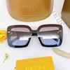 Mắt Kính Thời Trang Nữ - Kính Gucci Nữ Tròng Vuông Đen Tím Khói Cao Cấp Mã 6781