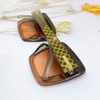 Mắt Kính Thời Trang Nữ - Kính Gucci Nữ Tròng Vuông Màu Trà Cao Cấp Full Box Mã 6781