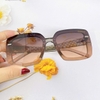 Mắt Kính Thời Trang Nữ - Kính Gucci Nữ Tròng Vuông Màu Trà Cao Cấp Full Box Mã 6781