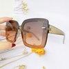 Mắt Kính Thời Trang Nữ - Kính Gucci Nữ Tròng Vuông Màu Trà Cao Cấp Full Box Mã 6781