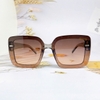 Mắt Kính Thời Trang Nữ - Kính Gucci Nữ Tròng Vuông Màu Trà Cao Cấp Full Box Mã 6781