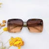 Mắt Kính Thời Trang Nữ - Kính Gucci Nữ Tròng Vuông Màu Trà Cao Cấp Full Box Mã 6781