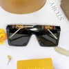Mắt Kính Thời Trang Nữ - Kính Gucci Nữ Vuông Đen Gọng Kim Loại Mix Nâu Beo Cao Cấp X6077 Full Box
