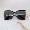 Mắt Kính Thời Trang Nữ - Kính Gucci Nữ Vuông Đen Mặt Cắt Gọng Kim Loại Cao Cấp Kèm Hộp X6026