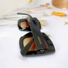 Mắt Kính Thời Trang Nữ - Kính Gucci Nữ Vuông Màu Nâu Cao Cấp Full Box Mã 827