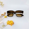 Mắt Kính Thời Trang Nữ - Kính Gucci Nữ Vuông Nâu Cao Cấp Kèm Hộp Hãng Mã 5006