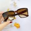 Mắt Kính Thời Trang Nữ - Kính Gucci Nữ Vuông Nâu Cao Cấp Kèm Hộp Hãng Mã 5006