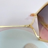 Mắt Kính Thời Trang Nữ - Kính Gucci Nữ Vuông Ombre Hồng Mặt Cắt Gọng Kim Loại Cao Cấp Kèm Hộp X6026