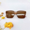 Mắt Kính Thời Trang Nữ - Kính Gucci Nữ Vuông Trà Cao Cấp Kèm Hộp Hãng Mã 5006