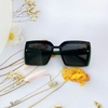 Mắt Kính Thời Trang Nữ - Kính Louis Vuitton Nữ Vuông Đen Gọng Xanh Tròng Polarized 2663