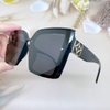 Mắt Kính Thời Trang Nữ - Kính Louis Vuitton Nữ Vuông Đen Tròng Polarized Cao Cấp 2663