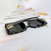 Mắt Kính Thời Trang Nữ - Kính Louis Vuitton Nữ Vuông Đen Tròng Polarized Cao Cấp Mã 2663