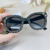 Mắt Kính Thời Trang Nữ - Kính Râm Nữ Màu Đen Đính Ngôi Sao Cao Cấp 5700