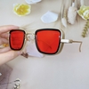 Mắt Kính Thời Trang Nữ - Kính Salvatore Ferragamo Nữ Màu Cam Gọng Kim Loại Cao Cấp